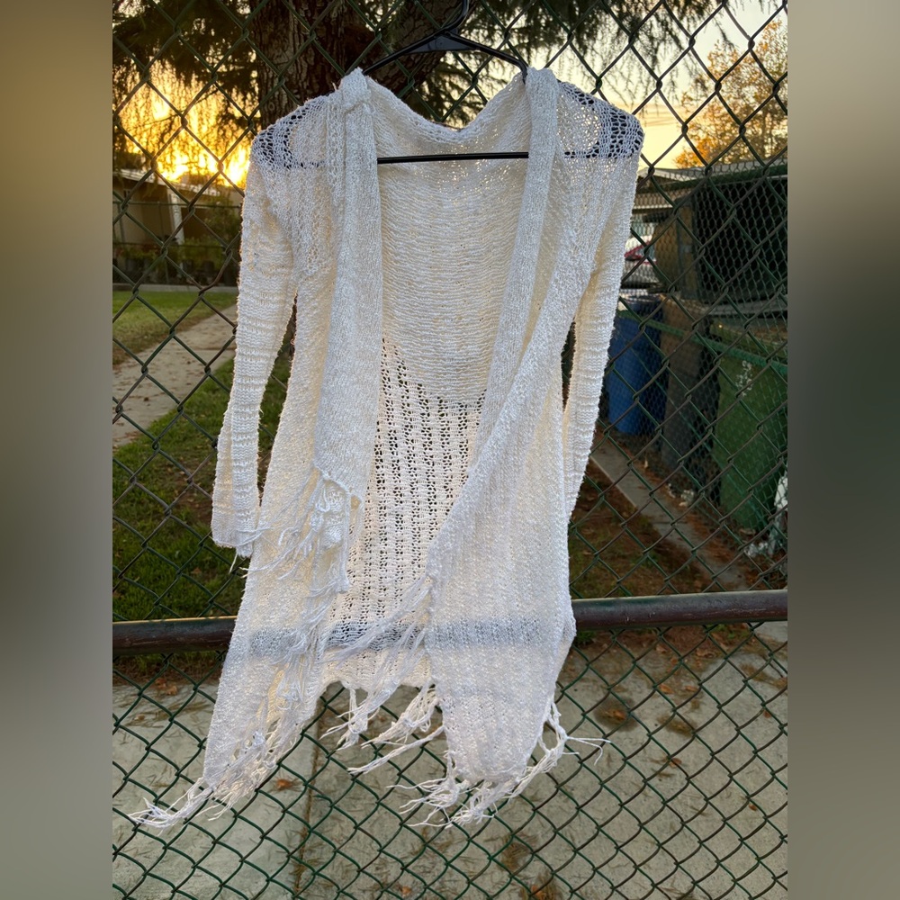 Knit cardigan